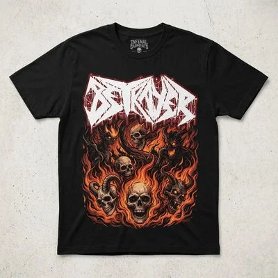 Polera Betrayer Skulls