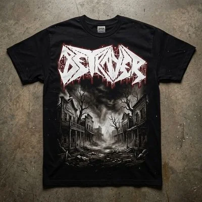 Polera Betrayer Pueblo Muerto V1